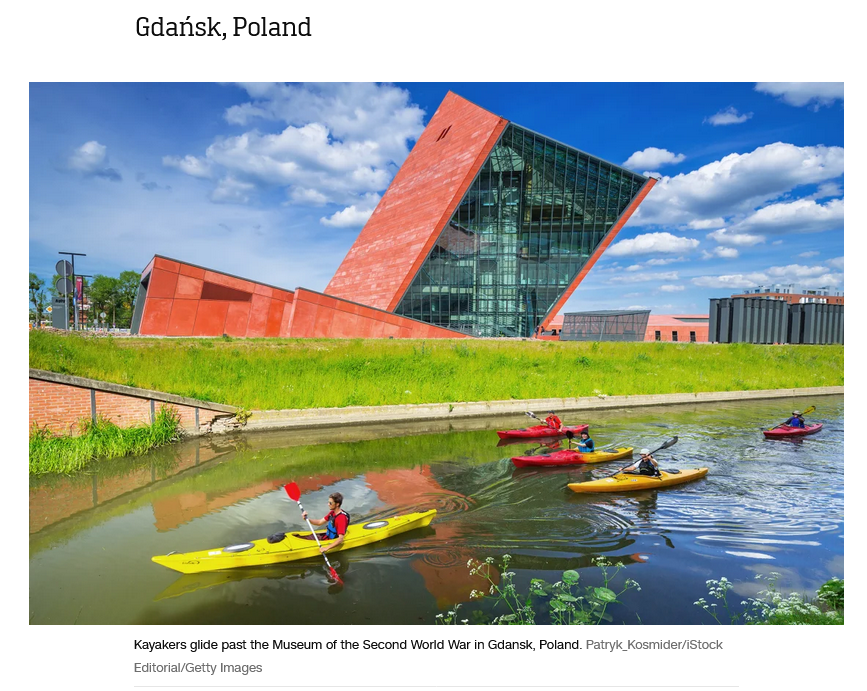 ¿Por qué ir a Polonia? Por ejemplo, para visitar el Museo de la Segunda Guerra Mundial en Gdansk.